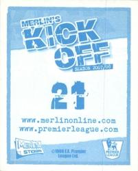2008 Merlin's Premier League Kick Off #21 Stiliyan Petrov Back