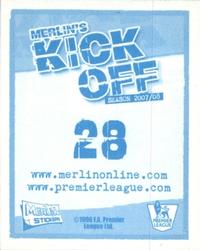 2008 Merlin's Premier League Kick Off #28 Radhi Jaidi Back