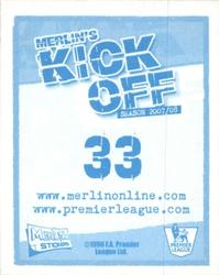 2008 Merlin's Premier League Kick Off #33 Cameron Jerome Back