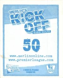 2008 Merlin's Premier League Kick Off #50 Gavin McCann Back