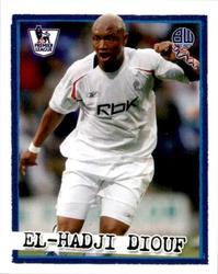 2008 Merlin's Premier League Kick Off #52 El Hadji Diouf Front
