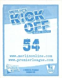 2008 Merlin's Premier League Kick Off #54 Kevin Davies Back