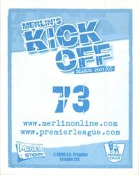 2008 Merlin's Premier League Kick Off #73 Mohammed Camara Back