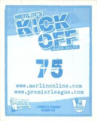 2008 Merlin's Premier League Kick Off #75 Matt Oakley Back