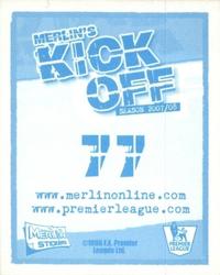 2008 Merlin's Premier League Kick Off #77 Stephen Pearson Back