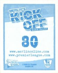2008 Merlin's Premier League Kick Off #80 Mikel Arteta Back