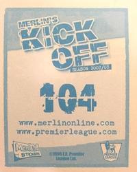 2008 Merlin's Premier League Kick Off #104 Daniel Agger Back