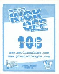 2008 Merlin's Premier League Kick Off #106 Yossi Benayoun Back
