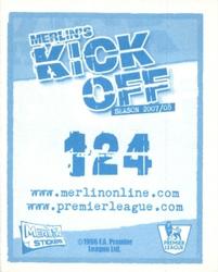 2008 Merlin's Premier League Kick Off #124 Javier Garrido Back