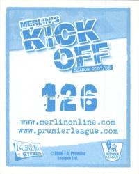2008 Merlin's Premier League Kick Off #126 Martin Petrov Back