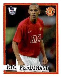 2008 Merlin's Premier League Kick Off #135 Rio Ferdinand Front