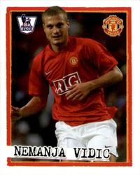 2008 Merlin's Premier League Kick Off #136 Nemanja Vidic Front