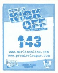 2008 Merlin's Premier League Kick Off #143 Mark Schwarzer Back