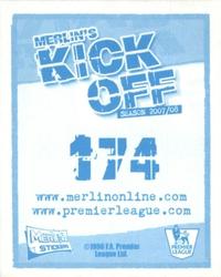 2008 Merlin's Premier League Kick Off #174 David Nugent Back