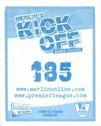 2008 Merlin's Premier League Kick Off #185 Dave Kitson Back