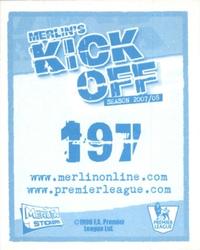 2008 Merlin's Premier League Kick Off #197 Daryl Murphy Back