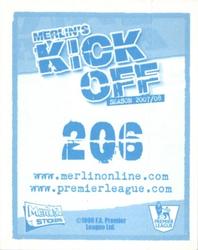 2008 Merlin's Premier League Kick Off #206 Steed Malbranque Back