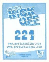 2008 Merlin's Premier League Kick Off #221 Jason Koumas Back