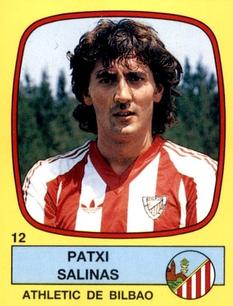 1988-89 Panini Spanish Liga #12 Patxi Salinas Front