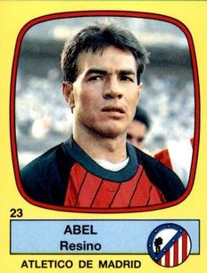 1988-89 Panini Spanish Liga #23 Abel Resino Front