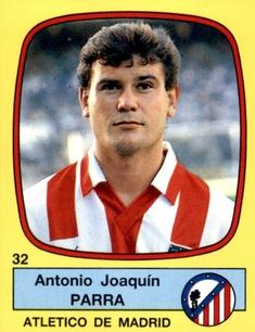 1988-89 Panini Spanish Liga #32 Antonio Joaquin Parra Front