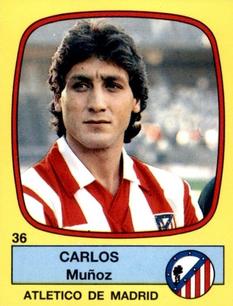 1988-89 Panini Spanish Liga #36 Carlos Munoz Front