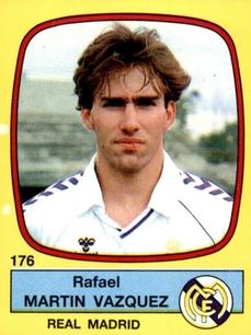1988-89 Panini Spanish Liga #176 Rafael Martin Vazquez Front
