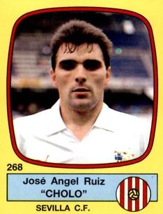 1988-89 Panini Spanish Liga #268 Jose Angel Ruiz 