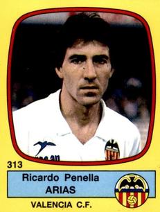 1988-89 Panini Spanish Liga #313 Ricardo Penella Arias Front