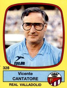 1988-89 Panini Spanish Liga #328 Vicente Cantatore Front