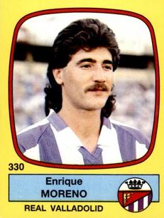 1988-89 Panini Spanish Liga #330 Enrique Moreno Front