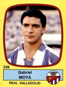 1988-89 Panini Spanish Liga #338 Gabriel Moya Front