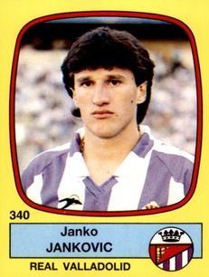1988-89 Panini Spanish Liga #340 Janko Jankovic Front