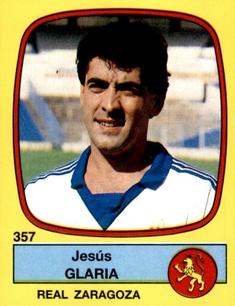 1988-89 Panini Spanish Liga #357 Jesus Glaria Front