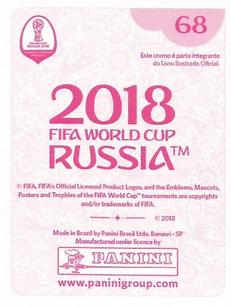 2018 Panini FIFA World Cup: Russia 2018 Stickers (Pink Backs, Made in Brazil) #68 Ahmed Abdelmonem Fathy Back