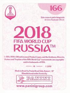 2018 Panini FIFA World Cup: Russia 2018 Stickers (Pink Backs, Made in Brazil) #166 Milad Mohammadi Back