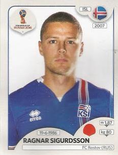 2018 Panini FIFA World Cup: Russia 2018 Stickers (Pink Backs, Made in Brazil) #284 Ragnar Sigurdsson Front