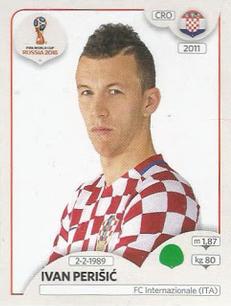 2018 Panini FIFA World Cup: Russia 2018 Stickers (Pink Backs, Made in Brazil) #319 Ivan Perišić Front