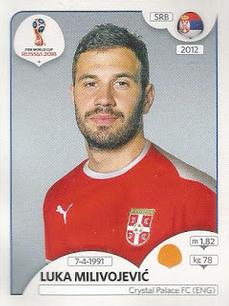 2018 Panini FIFA World Cup: Russia 2018 Stickers (Pink Backs, Made in Brazil) #413 Luka Milivojević Front