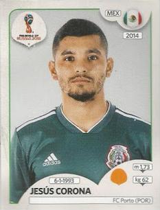 2018 Panini FIFA World Cup: Russia 2018 Stickers (Pink Backs, Made in Brazil) #454 Jesús Corona Front