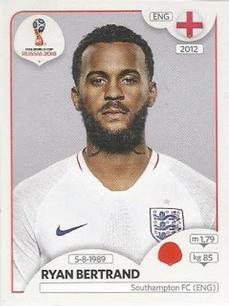2018 Panini FIFA World Cup: Russia 2018 Stickers (Pink Backs, Made in Brazil) #567 Ryan Bertrand Front