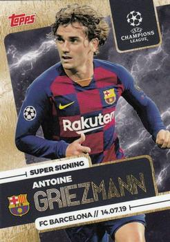 2019 Topps UEFA Champions League Super Signings #NNO Antoine Griezmann Front