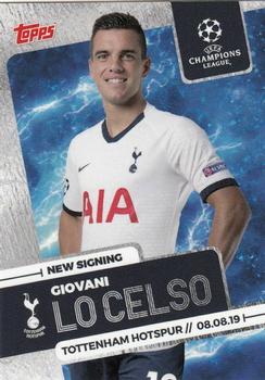 2019 Topps UEFA Champions League Super Signings #NNO Giovani Lo Celso Front