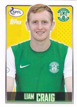 2013-14 Topps SPFL Stickers #79 Liam Craig Front
