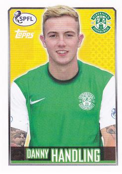 2013-14 Topps SPFL Stickers #83 Danny Handling Front
