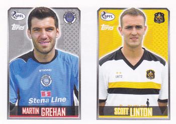 2013-14 Topps SPFL Stickers #233 Scott Linton Front