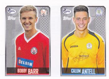 2013-14 Topps SPFL Stickers #311 Calum Antell Front