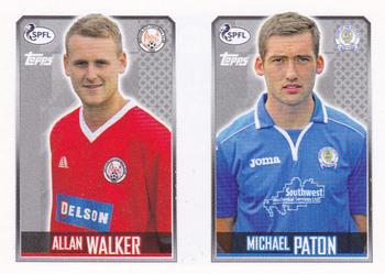 2013-14 Topps SPFL Stickers #319 Michael Paton Front