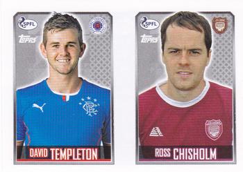 2013-14 Topps SPFL Stickers #360 Ross Chisholm Front