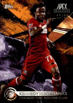 2016 Topps Apex MLS - Orange #73 Kennedy Igboananike Front